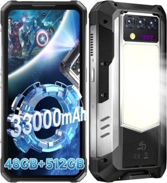 Oukitel WP100 Titan 5G 12/512GB Czarny