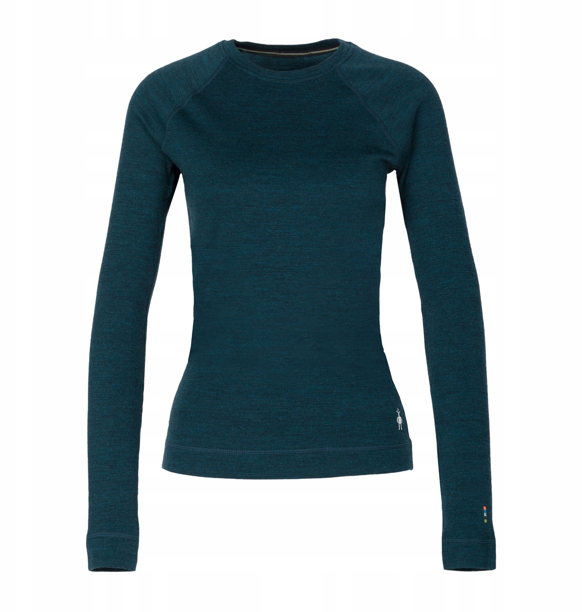 Smartwool W'S Classic Thermal Merino Base Layer Crew Boxed, G75 twilight blue heather, M