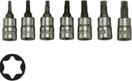 Klucze i nasadki - Teng Tools Zestawy kluczy nasadowych TX z chwytem kwadratowym 1/4″ 117090209 - miniaturka - grafika 1