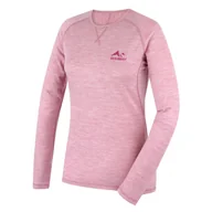 Koszulki sportowe damskie - Damska bielizna termoaktywna Husky Merow L Rozmiar: XL / Kolor: różowy - miniaturka - grafika 1