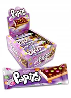 Batoniki - Solen Papita kruche ciasteczko z czekoladą i nadzieniem mlecznym 33g x 24 sztuk - miniaturka - grafika 1