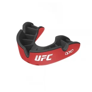 Opro Ochraniacz UFC Silver GEN2 Czerwony/Czarny - Ochraniacze do sportów walki - miniaturka - grafika 1