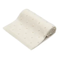 Koce i narzuty dla dzieci - Koc merino 100% CREAM - miniaturka - grafika 1