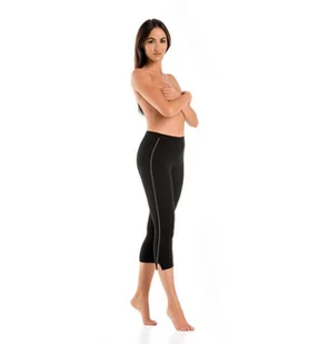 Legginsy bawełniane Athletico 3/4 czarne, Teyli - Legginsy - miniaturka - grafika 1