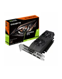 GIGABYTE GeForce GTX 1630 D6 OC Low Profile 4G DP 2xHDMI DVI-D GV-N1630OC-4GL - Karty graficzne - miniaturka - grafika 1