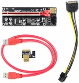 Switche - Riser PCI-E 1x - 16x USB 3.0 SATA 6-PIN ver 009s PLUS - miniaturka - grafika 1