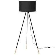 Lampy stojące - Beliani Lampa stojąca czarna 157 cm TOBOL - miniaturka - grafika 1