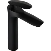 Baterie umywalkowe - Mexen LILY WYSOKA CZARNA 73610-70 - miniaturka - grafika 1