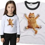 Piżamy dla dziewczynek - Piżama dziecięca Garfield Śmieszne 86/92 - VoloDonum - miniaturka - grafika 1