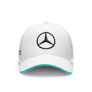 Czapka męska baseballowa biała Team Mercedes AMG F1 2023 - Baseball, krykiet, palant - miniaturka - grafika 2