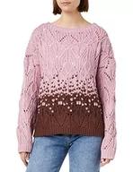 Swetry damskie - myMo Damski sweter z dzianiny, różowy, XS/S, Rosa, XS-S - miniaturka - grafika 1