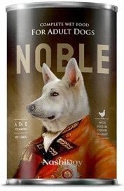 NOBLE DOG 1240g DRÓB kawałki w sosie /12