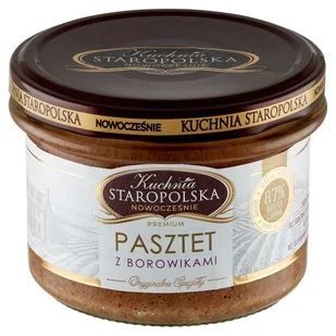 Pasztet z borowikami 160g - Pasztet i przetwory mięsne Pasztet z borowikami 160g - Pasztet i przetwory mięsne - miniaturka - grafika 1