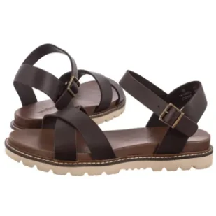 Sandały Brązowe 76196-52 (WO283-b) Wojas - Sandały damskie - miniaturka - grafika 1