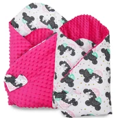 Rożki i beciki - Kerstin ROŻEK BECIK NIEMOWLĘCY OTULACZ MINKY BAWEŁNA - miniaturka - grafika 1