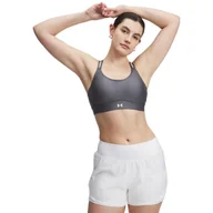 Bielizna sportowa damska - Biustonosz treningowy Under Armour UA Infinity Mid 2.0 Bra - szary - miniaturka - grafika 1