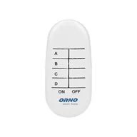 Inne akcesoria elektryczne - Orno Pilot do zdalnego sterowania przekaźnikami podtynkowymi i gniazdami Smart Home, 4-kanałowy - miniaturka - grafika 1