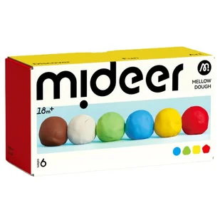 Ciastolina Mideer Naturalna Masa Plastyczna Dla Dzieci + Akcesoria - Masy plastyczne Ciastolina Mideer Naturalna Masa Plastyczna Dla Dzieci + Akcesoria - Masy plastyczne - miniaturka - grafika 1