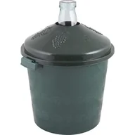 Domowy wyrób alkoholu - Balon do wina 10 l w zielonym koszu plastikowym Browin - miniaturka - grafika 1