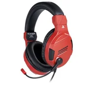 Słuchawki - Big Ben Stereo Gaming Headset czarno-czerwony do PS4/PC - miniaturka - grafika 1