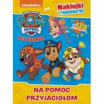 Na pomoc przyjaciołom. Psi Patrol. Naklejki na numerki - Literatura popularno naukowa dla młodzieży - miniaturka - grafika 1