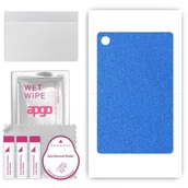 Akcesoria do tabletów i e-booków - folia naklejka skórka strukturalna na TYŁ do TCL Tab 10 FHD 4G - Niebieski Pastel Matowy Chropowaty Baranek - apgo SKINS - miniaturka - grafika 1