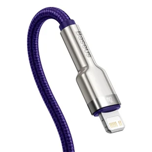 Baseus Cafule Metal Data kabel USB Typ C - Lightning 20 W Power Delivery 2 m fioletowy (CATLJK-B05) hurtel-66687-0 - Kable USB - miniaturka - grafika 21