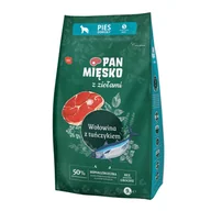 Sucha karma dla psów - Pan Mięsko z Ziołami wołowina z tuńczykiem S sucha karma dla psa waga 9 kg - miniaturka - grafika 1