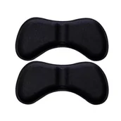 Akcesoria obuwnicze - Zapiętki piankowe do za luźnych butów - czarne - miniaturka - grafika 1