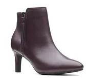 Półbuty damskie - Calla Blossom [aubergine leather] - rozmiar 41.5 - miniaturka - grafika 1