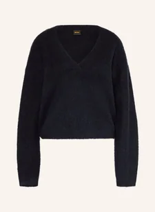 Boss Sweter Fiti blau - BOSS - Swetry damskie - miniaturka - grafika 1