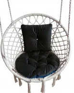 Poduszki ogrodowe - Poduszka fotel wiszący BOCIANIE GNIAZDO dom ogród - miniaturka - grafika 1