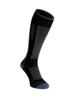 Skarpety termoaktywne - Skarpety narciarskie damskie Icebreaker Merino Ski+ Medium OTC - black/dawn/graphite - miniaturka - grafika 1