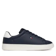 Buty dla chłopców - Sneakersy Tommy Hilfiger T3X9-34350-1355 S Granatowy - miniaturka - grafika 1