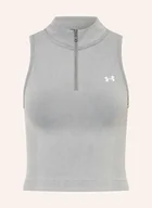 Koszulki i topy damskie - Under Armour Top Vanish Seamless Sl schwarz - miniaturka - grafika 1