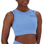 Bielizna sportowa damska - Biustonosz sportowy New Balance WB21110HER - niebieski - miniaturka - grafika 1