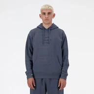 Bluzy męskie - Bluza New Balance z kapturem Graphic Hoodie M MT41517GT S - miniaturka - grafika 1