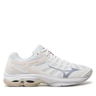 Buty sportowe damskie - Buty halowe Mizuno Wave Voltage 2 V1GC2460 Biały - miniaturka - grafika 1