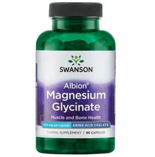 Albion Magnesium Glycinate 133 mg (90 kaps.) - Suplementy diety - miniaturka - grafika 1