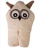 Okrycia kąpielowe dla dzieci - Ręcznik dla niemowlaka z kapucą Jimmy Sowa, 80 x 80 cm - miniaturka - grafika 1