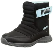 Buty dla dziewczynek - PUMA Unisex buty dziecięce Nieve WTR Ac Ps Sneaker, Puma Black Puma Black, 31 EU - miniaturka - grafika 1