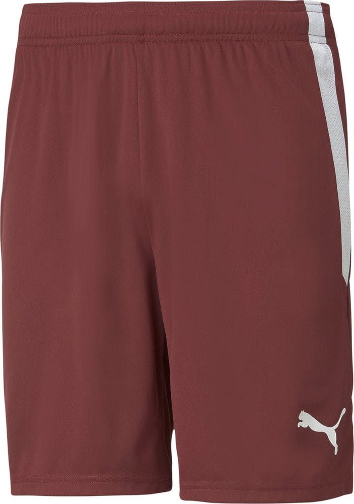 Spodenki męskie Puma teamLIGA bordowe 704924 09 M