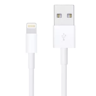 Kabel Apple Lightning - USB 2,0 m MD819ZM/A Biały | Oryginalne akcesoria od Apple tylko w Mobile City! - Kable komputerowe i do monitorów - miniaturka - grafika 1
