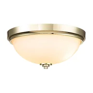 Lampy sufitowe - Malibu plafon łazienkowy mosiądz w połysku FE-MALIBU-F-BATH-PB Feiss - miniaturka - grafika 1
