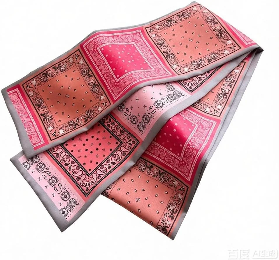 SZALIK 145X12CM DAMSKI ZIELONY WZÓR KWIATOWY ELEGANCJA SATYNA MIĘKKI