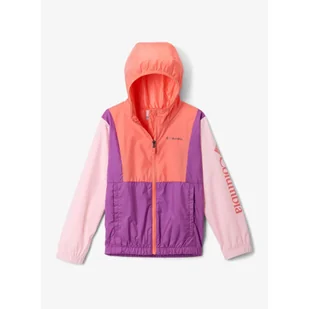 Kurtka wiatrówka dziewczęca Columbia Lily Basin II Jacket - Odzież trekkingowa damska - miniaturka - grafika 1