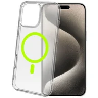 Etui i futerały do telefonów - Etui CELLY Gelskinmag do Apple iPhone 16 Pro Max Przezroczysto-żółty - miniaturka - grafika 1