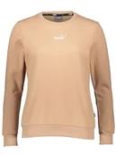 Bluzy damskie - Puma Bluza "ESS+" w kolorze beżowym - miniaturka - grafika 1