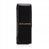 Etui na długopisy i pióra - Betlewski Etui na długopisy i pióra lakierowana skóra zamykane gładkie - miniaturka - grafika 1