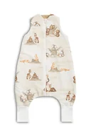 Śpiworki dla dzieci - Sensillo, śpiworek do spania xl zagajnik brązowy tog 1.0 - miniaturka - grafika 1